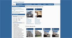 Desktop Screenshot of livinginkansai.com